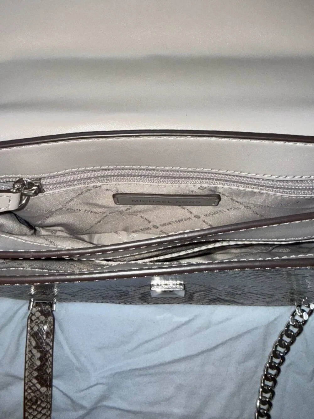 Michael Kors Snakeskin Purse